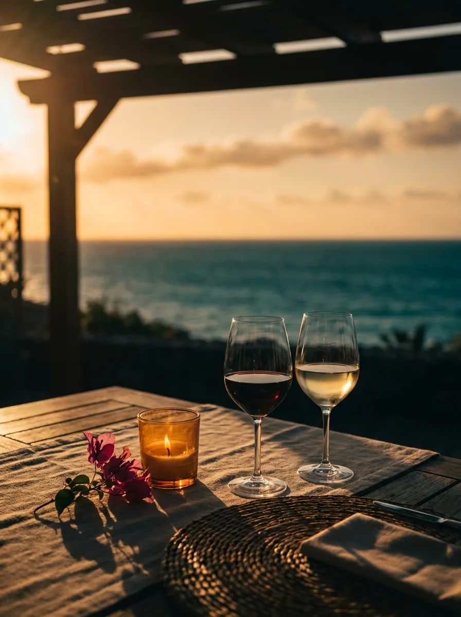 Cena con vistas